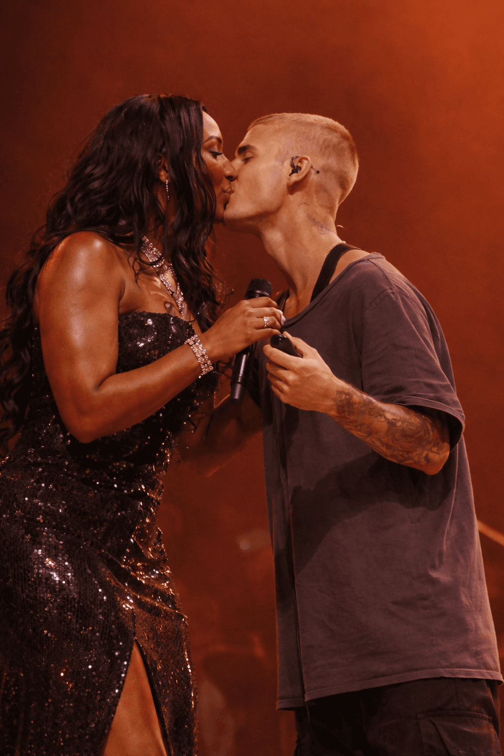 Cover image for: Justin Bieber, Tems & Wizkid Just Delivered The Defining Afrobeats Moment In Coachella History