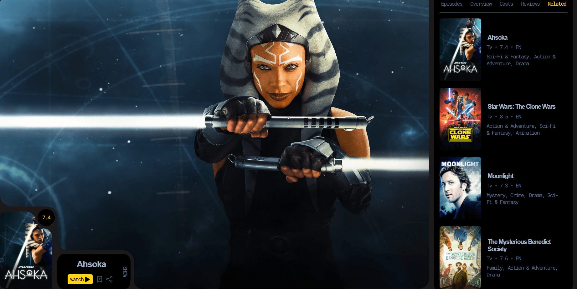 Cover image for: STAR WARS/ ASHOKA.