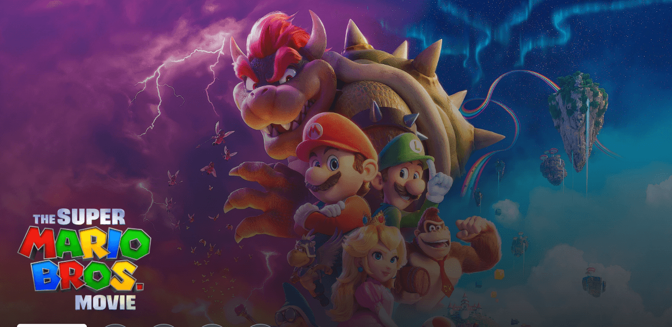 Cover image for: The super Mario galaxy movie.
