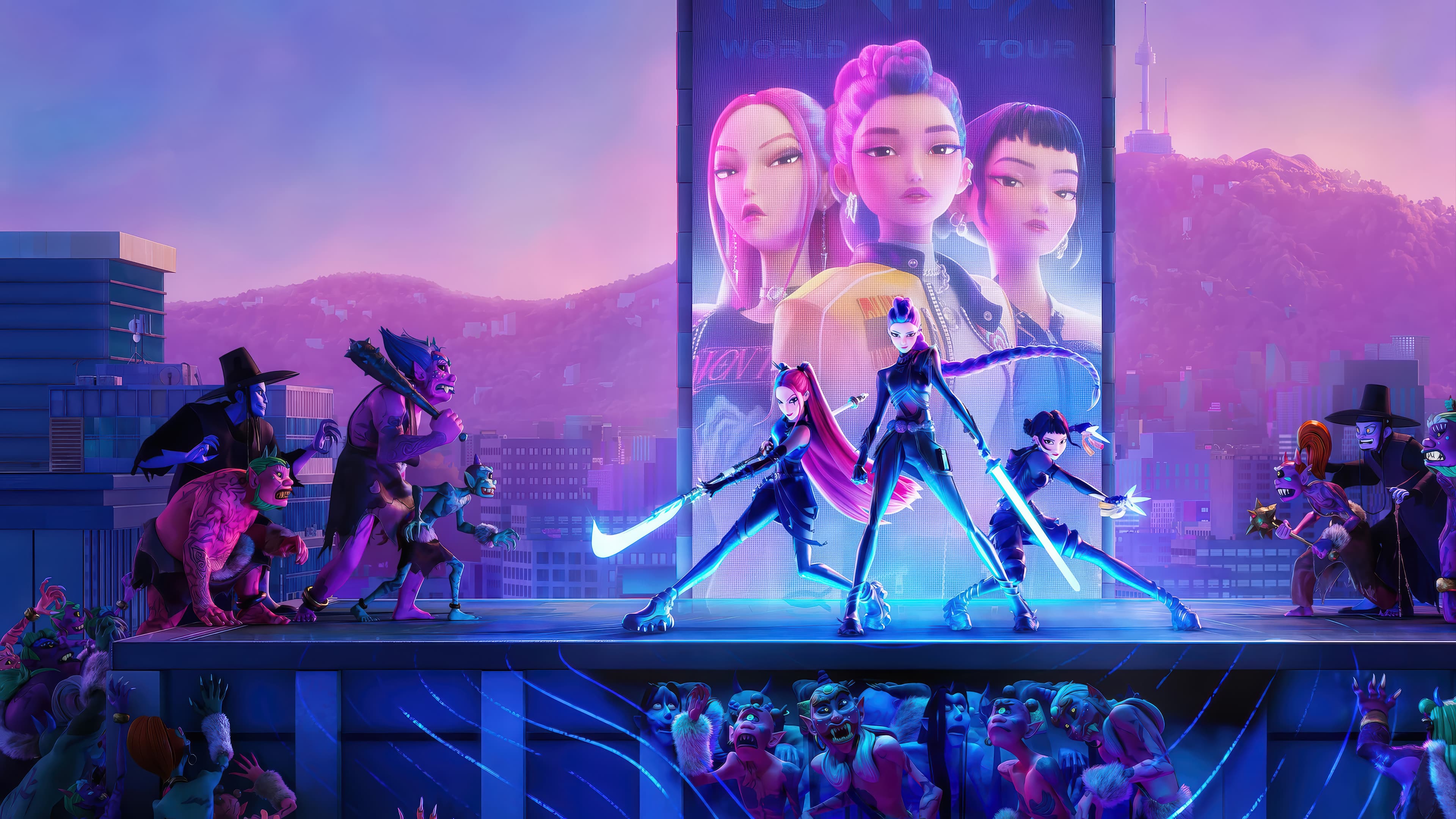 Cover image for: K-pop demon Hunters.