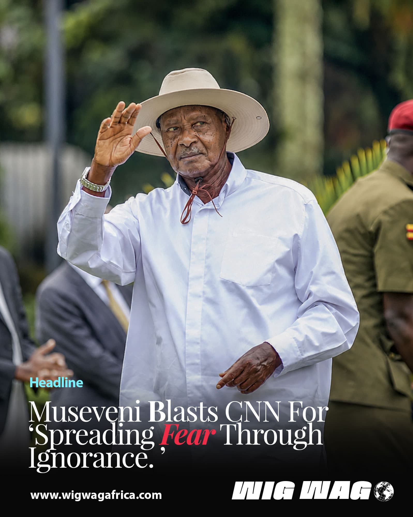 Cover image for: Museveni Blasts CNN For ‘Spreading Fear Through Ignorance,’ Says Ebola Panic Threatens Uganda’s Tourism Boom