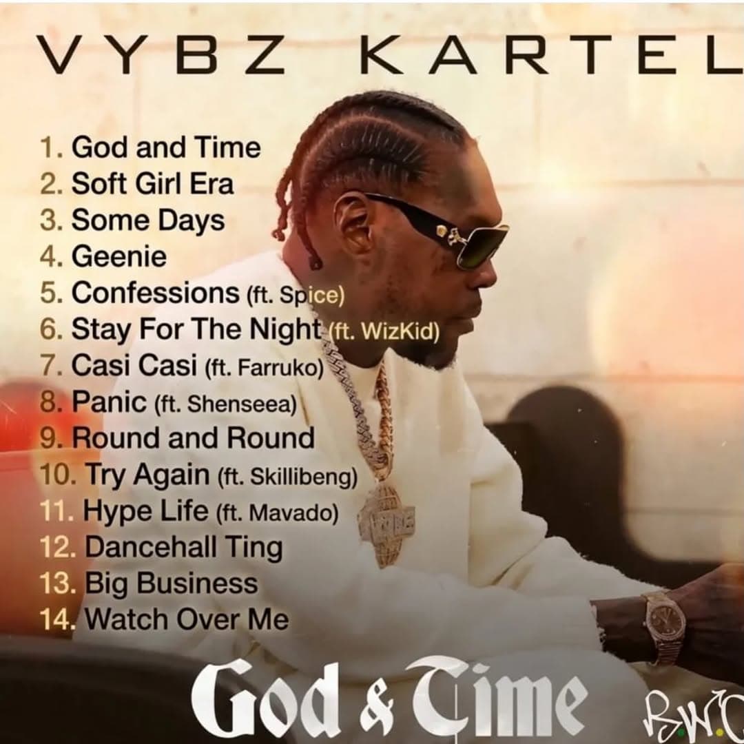 Cover image for: Vybz Kartel Ushers in a New Era With God & Time
