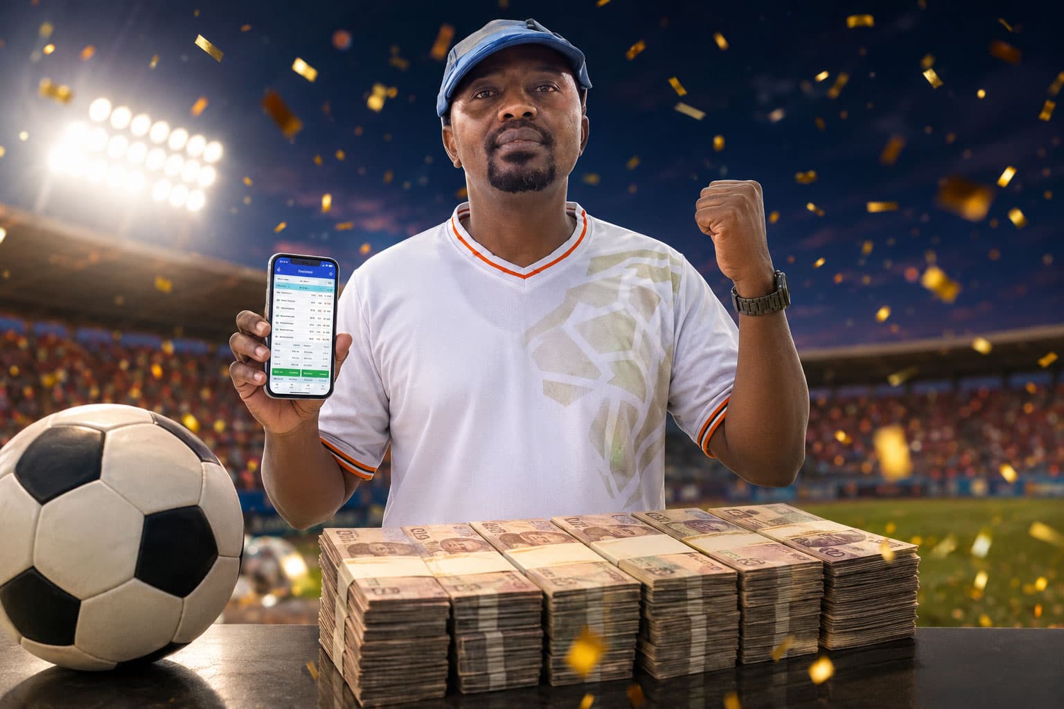 Cover image for: Africa's Biggest Sports Betting Win - 424 Million Shilling Jackpot : The Inside Story of Bonnie Kamau's